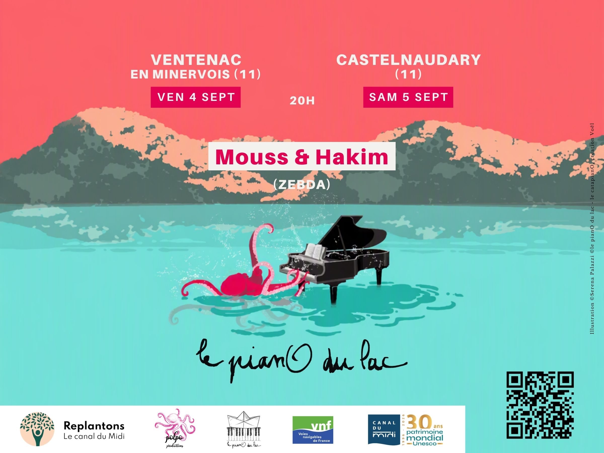 LE PIANO DU LAC : MOUSS ET HAKIM