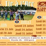 TIR À L'ARC À LA CANOPÉE DENTELÉE