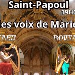 CONCERT DE HARPE AVEC LE DUO  LES VOIX DE MARIE