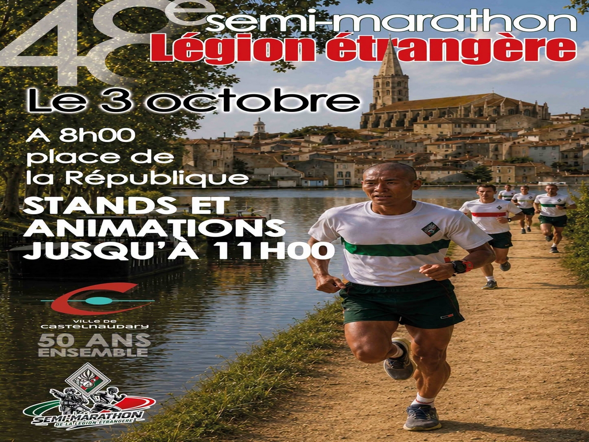 48E SEMI-MARATHON DE LA LÉGION ETRANGÈRE